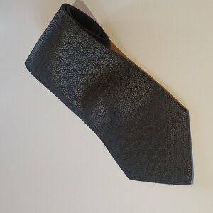 Elegant Black Textured Tie